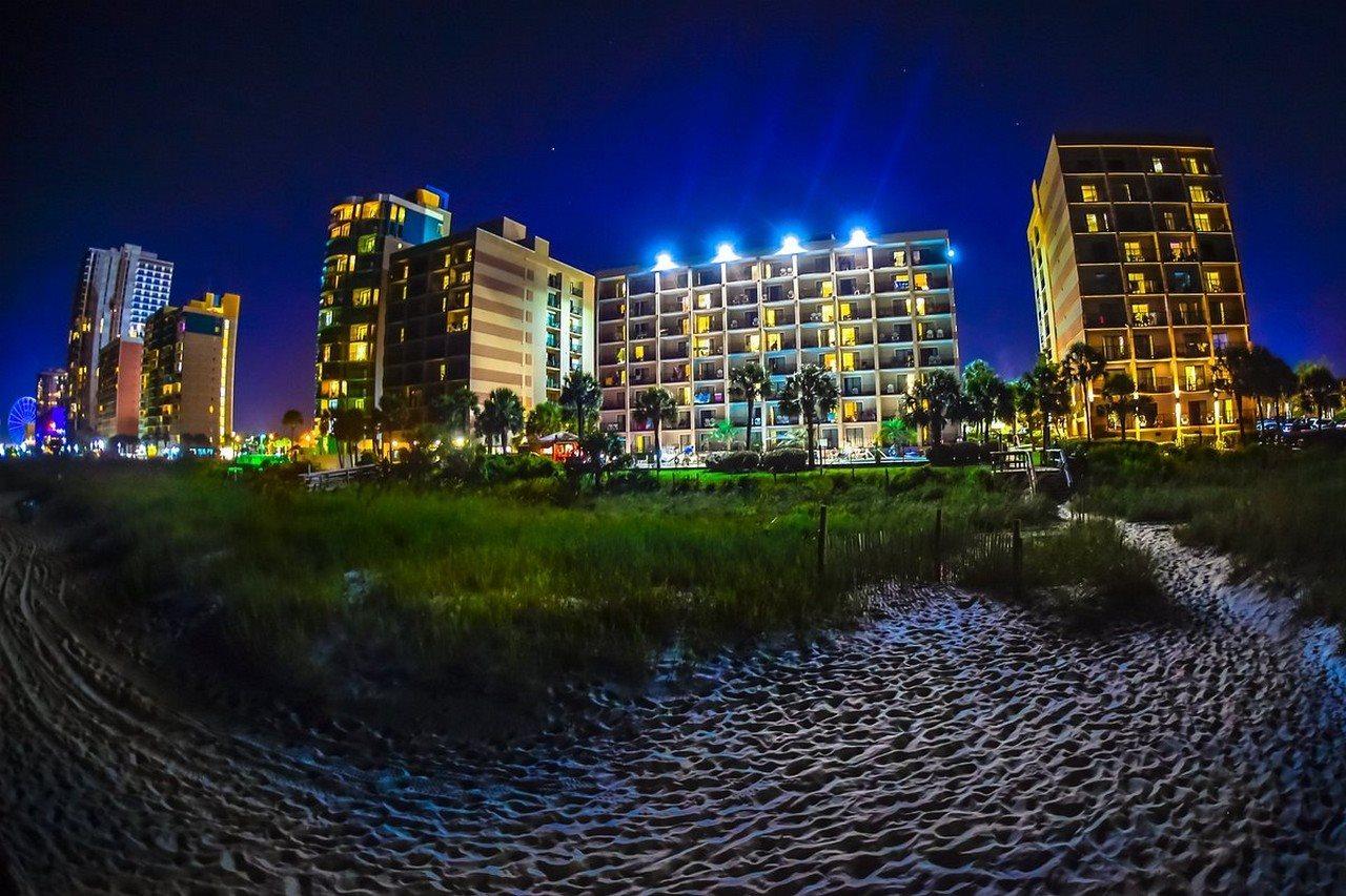 Sandcastle Oceanfront Resort At The Pavilion Myrtle Beach Ngoại thất bức ảnh