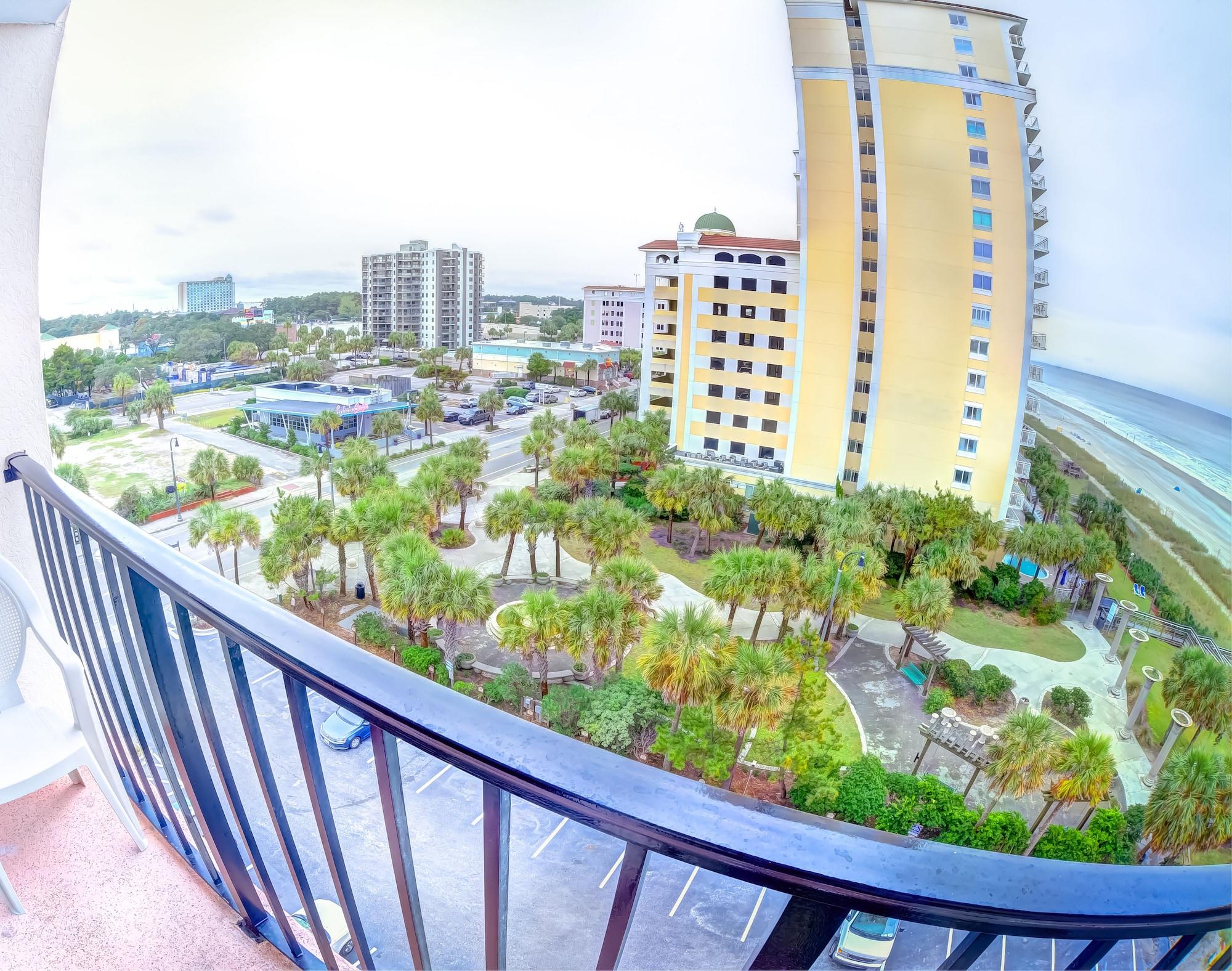 Sandcastle Oceanfront Resort At The Pavilion Myrtle Beach Ngoại thất bức ảnh