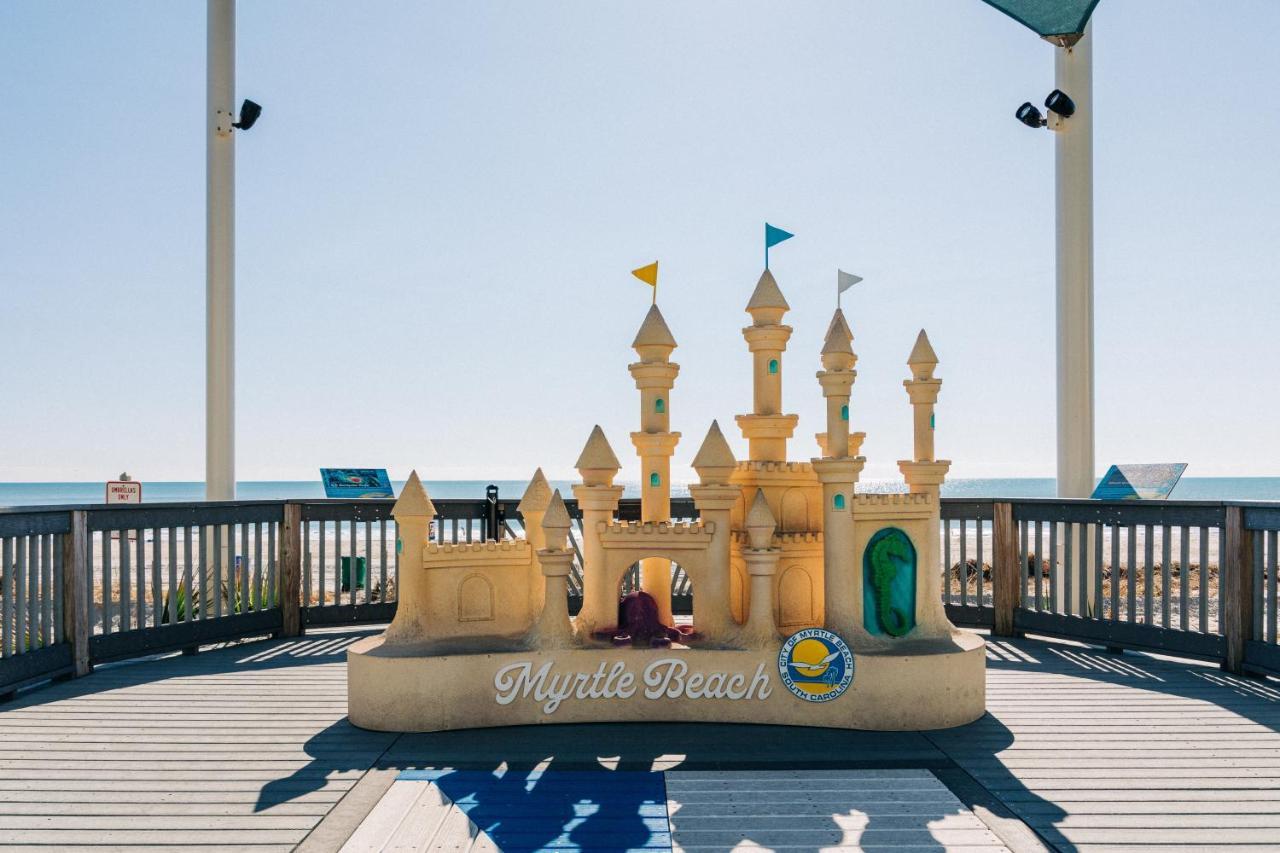 Sandcastle Oceanfront Resort At The Pavilion Myrtle Beach Ngoại thất bức ảnh